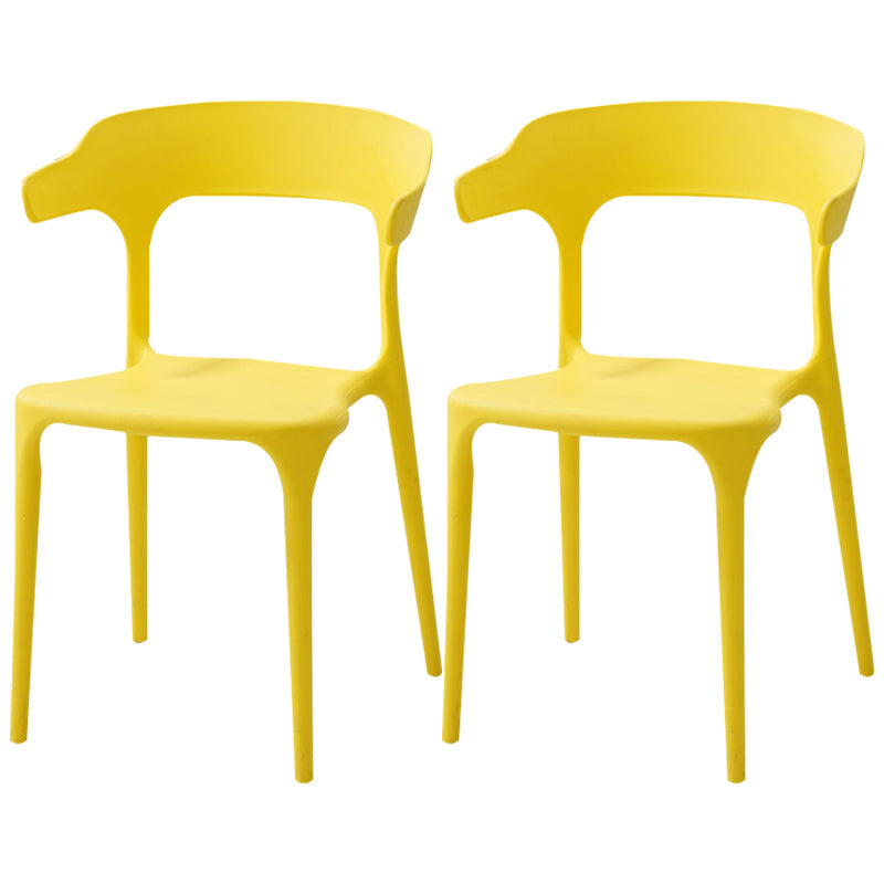 Sedia a braccio contemporaneo in plastica camera da pranzo cucina aprita sedia