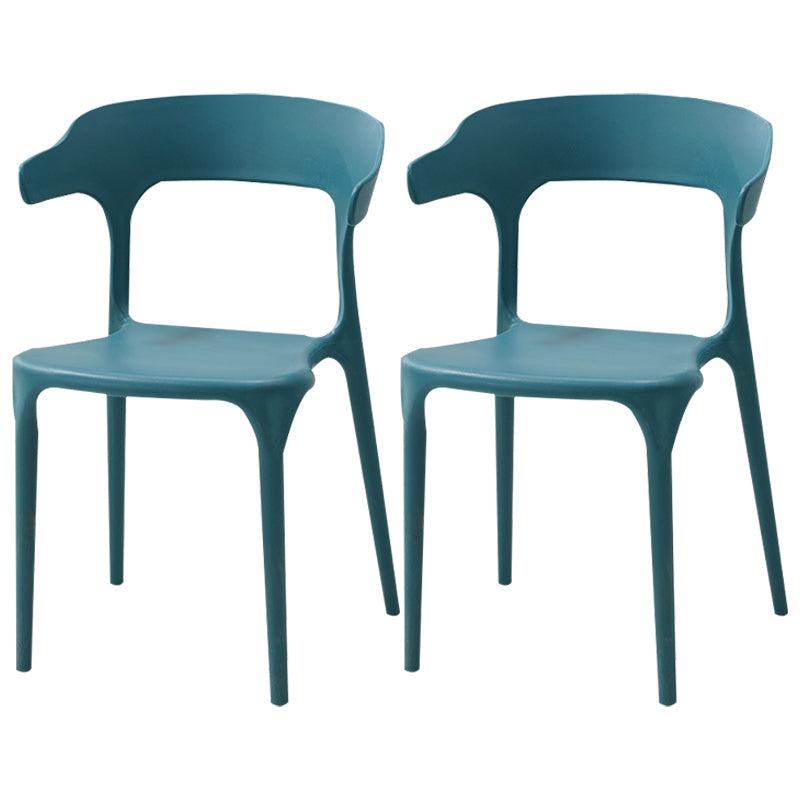 Sedia a braccio contemporaneo in plastica camera da pranzo cucina aprita sedia