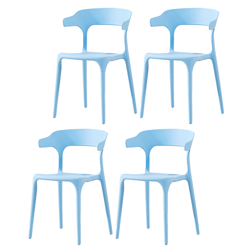 Sedia a braccio contemporaneo in plastica camera da pranzo cucina aprita sedia