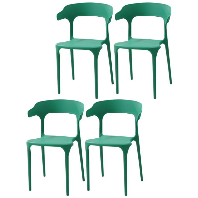 Sedia a braccio contemporaneo in plastica camera da pranzo cucina aprita sedia