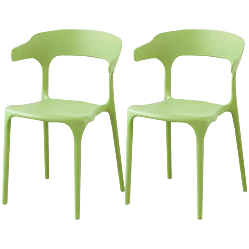 Sedia a braccio contemporaneo in plastica camera da pranzo cucina aprita sedia