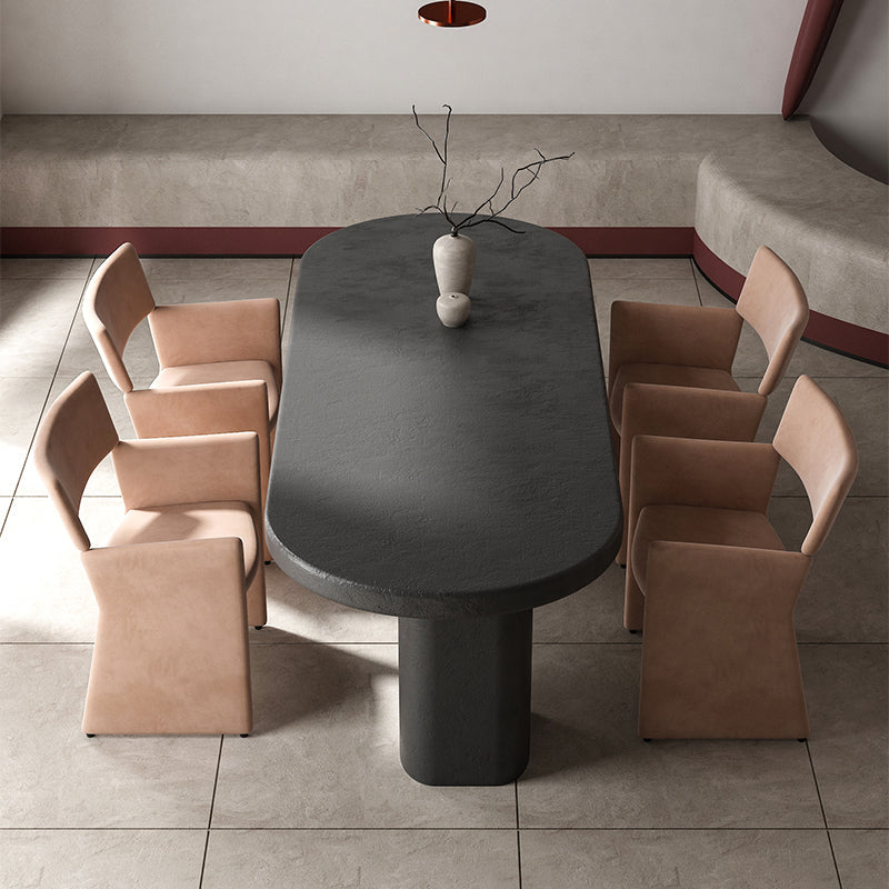 Open Back Dining Chair 22.83" Wide Dining Arm Chair for Dining Room Clearhalo 'Dining Chairs' 'Dining Tables & Seating' 'dining_chair' 'furn' 'furn_dining_chair' 'Furniture' 'Kitchen & Dining Furniture' 5174504