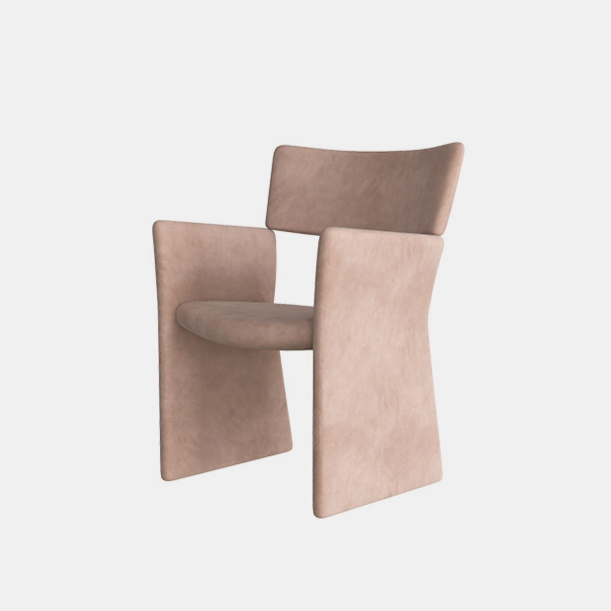 Silla de comedor de espalda abierta 22.83 "Silla de comedor ancha para el comedor