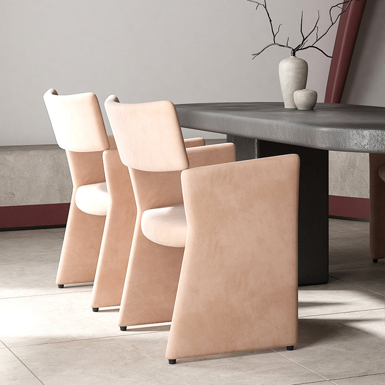 Silla de comedor de espalda abierta 22.83 "Silla de comedor ancha para el comedor