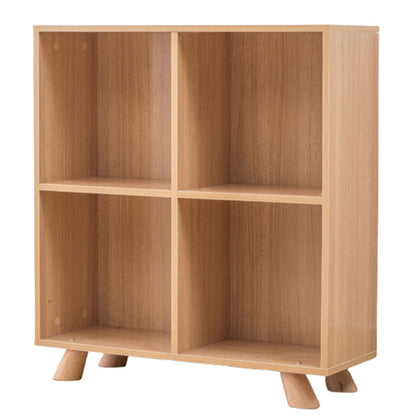 Engineered Wood Shelf Bookcase Contemporary Bookshelf for Study Room