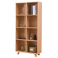Engineered Wood Shelf Bookcase Contemporary Bookshelf for Study Room