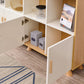 Engineered Wood Shelf Bookcase Contemporary Bookshelf for Study Room
