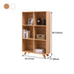 Engineered Wood Shelf Bookcase Contemporary Bookshelf for Study Room