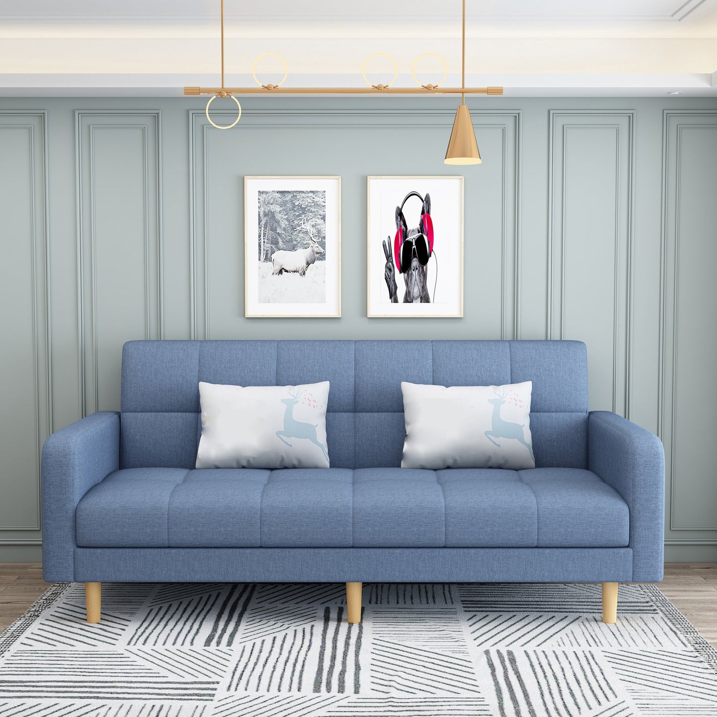 Biscuit contemporain Biscuit Cabripble Square Able Stationnaire