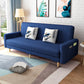 Living Room Contemporary Sleeper Square Arm 3-seater Linen Sofa