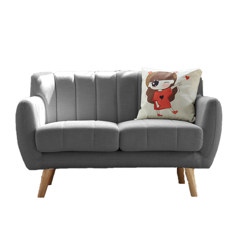 Linnen eigentijdse standaard wijd uitlopende armbanken voor woonkamer, appartement