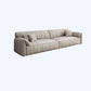 Sofa de terciopelo 37.40 "D x 31.49" H Sofá de brazo superior de almohada para sala de estar