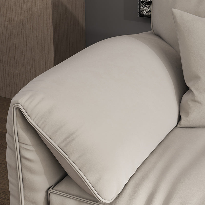 Velvet bank 37,40 "D x 31,49" H kussen bovenarmbus voor woonkamer