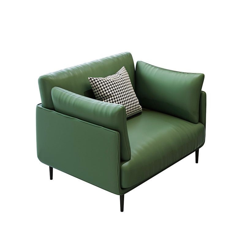 Faux Lederstuhl 39,3 "L x33.4" W x33.4 "H Arme enthalten Stuhl