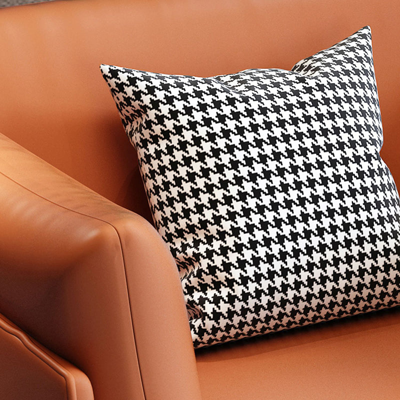 Chaise en cuir fausse 39,3 "L x33.4" W x33.4 "H CHAISE INCLUSE