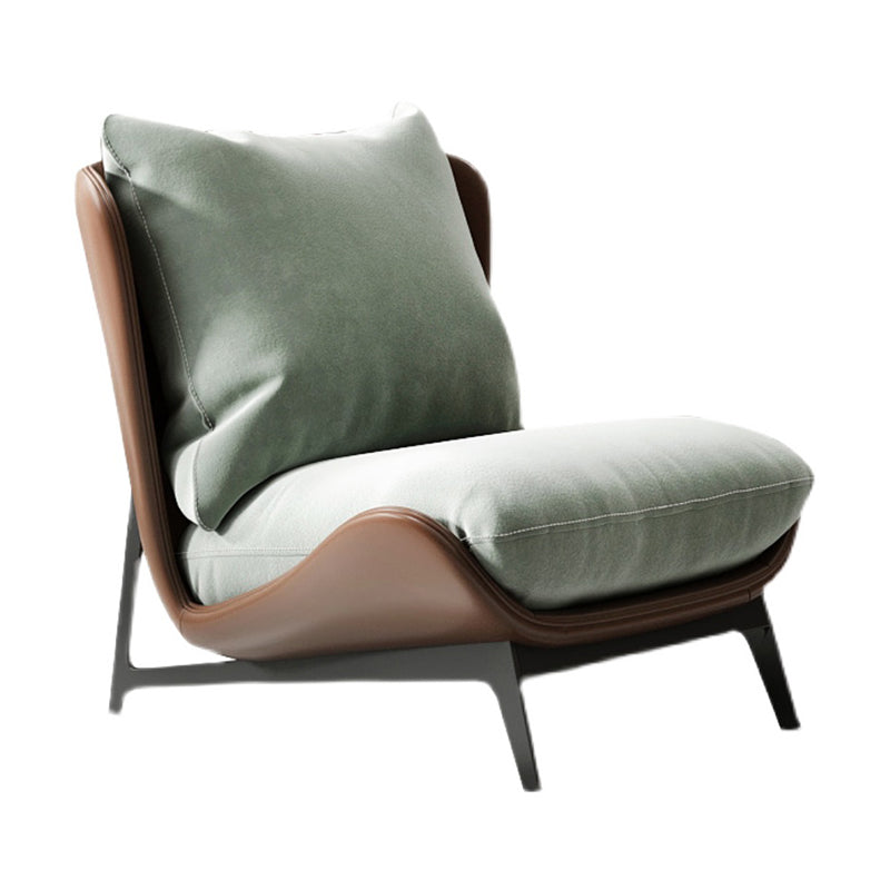 Sedia accento 26.37 "l x 30.70" w x 29.52 "H sedia a calcio senza braccia