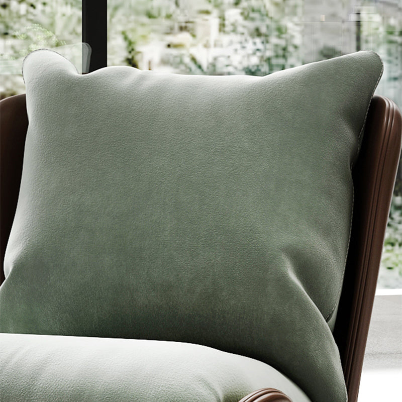 Sedia accento 26.37 "l x 30.70" w x 29.52 "H sedia a calcio senza braccia