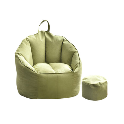 29.5 Wide Armchair Velvet Modern Accent Armchair with Ottoman Green Clearhalo 'Accent Chairs' 'accent_chairs' 'Chairs & Seating' 'furn' 'furn_accent_chairs' 'Furniture' 'Living Room Furniture' 5179036