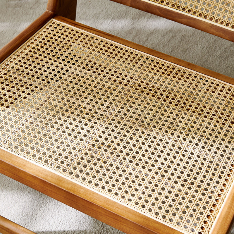 Living Room Wood Solid Wood Frame Basic Four Leg Woven Back Lounge Chair Clearhalo 'Accent Chairs' 'accent_chairs' 'Chairs & Seating' 'furn' 'furn_accent_chairs' 'Furniture' 'Living Room Furniture' 5179097