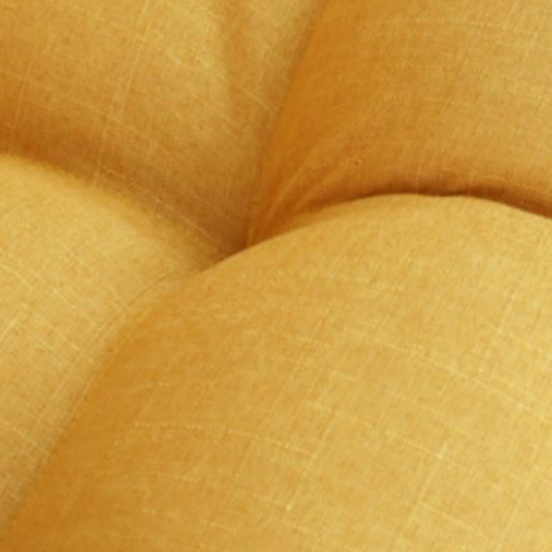 Linen 23.62 "sedia a braccia svasata W con slitta e biscotto