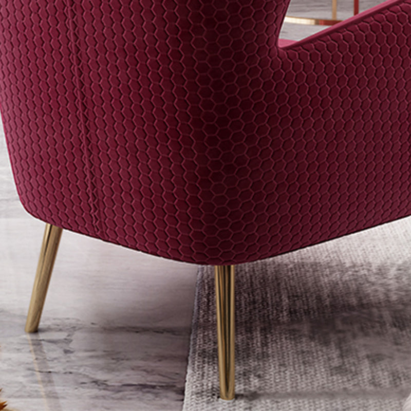 Chaise d'aile scandinave, chaise d'accent pour chambre et salon