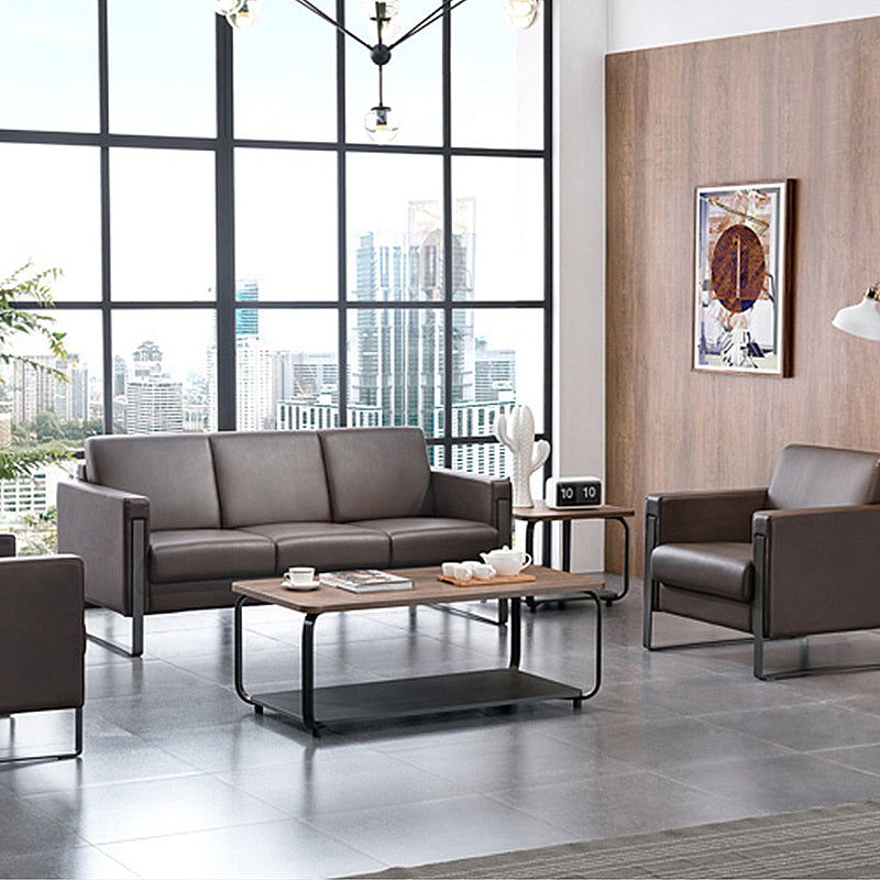 Table basse Frame/Frame Table basse rectangulaire moderne en MDF 18''H