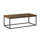 Table basse Frame/Frame Table basse rectangulaire moderne en MDF 18''H