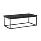 Table basse Frame/Frame Table basse rectangulaire moderne en MDF 18''H