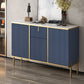 Server top in pietra sinterizzato in stile glam con porta e cassetto