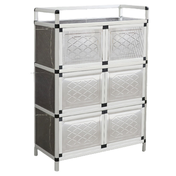 Server da pranzo in stile contemporaneo in metallo per cucina e sala da pranzo