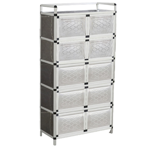 Server da pranzo in stile contemporaneo in metallo per cucina e sala da pranzo