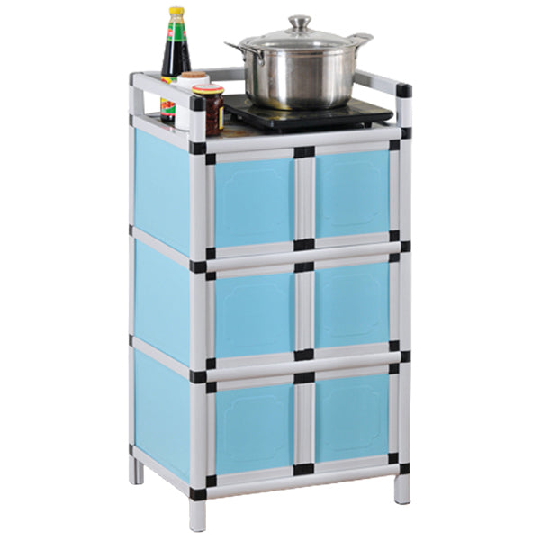 Server da pranzo in stile contemporaneo in metallo per cucina e sala da pranzo