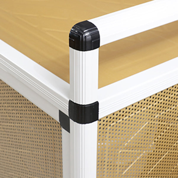 Server da pranzo in stile contemporaneo in metallo per cucina e sala da pranzo