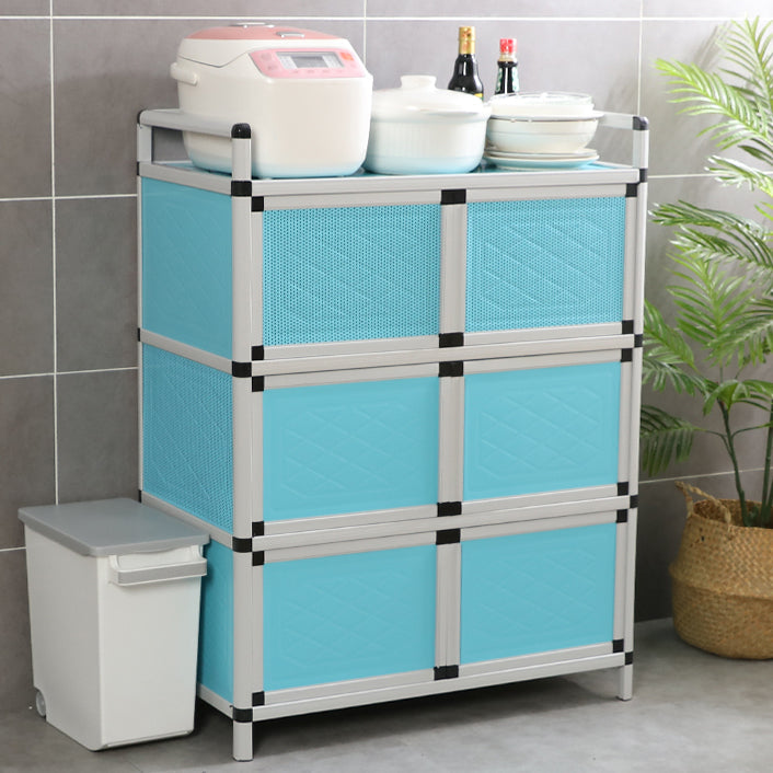 Server da pranzo in stile contemporaneo in metallo per cucina e sala da pranzo