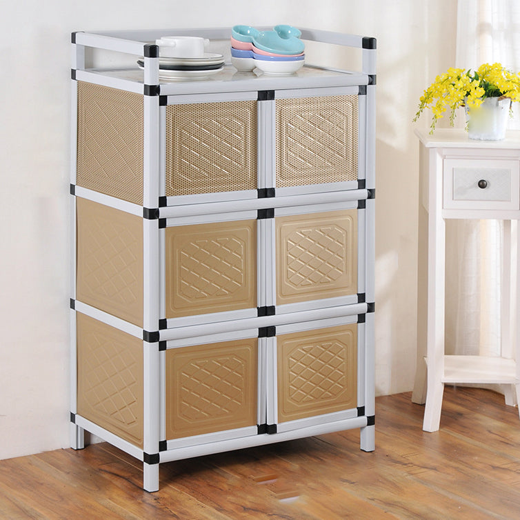 Server da pranzo in stile contemporaneo in metallo per cucina e sala da pranzo