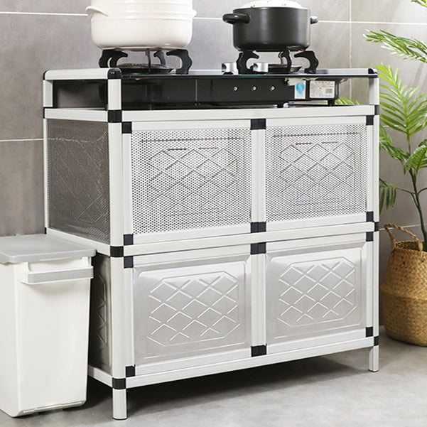 Server da pranzo in stile contemporaneo in metallo per cucina e sala da pranzo