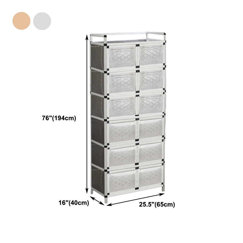 Server da pranzo in stile contemporaneo in metallo per cucina e sala da pranzo