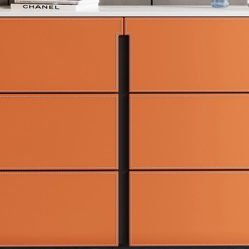 31,5 "H bullette de style moderne serveur de style moderne avec tiroirs pour cuisine et salle à manger