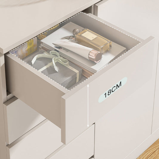 Artificial Wood Sideboard Modern Dining Sideboard with Drawers and Storage Clearhalo 'buffet_sideboard' 'Buffets & Sideboards' 'furn' 'furn_buffet_sideboard' 'Furniture' 'Kitchen & Dining Furniture' 5179611