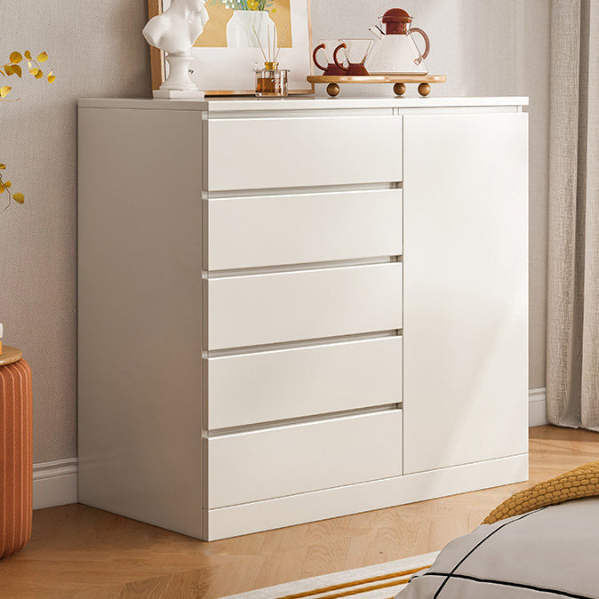 Artificial Wood Sideboard Modern Dining Sideboard with Drawers and Storage Clearhalo 'buffet_sideboard' 'Buffets & Sideboards' 'furn' 'furn_buffet_sideboard' 'Furniture' 'Kitchen & Dining Furniture' 5179615