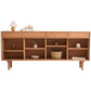 Sideboard contemporanea Porte Rattan Pinna armadio per soggiorno per soggiorno