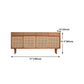 Sideboard contemporanea Porte Rattan Pinna armadio per soggiorno per soggiorno
