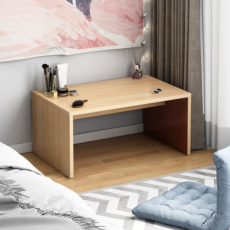 Zeitgenössischer Stil Engineered Wood Schreibtisch Rechteck Schlittenbasisschreibtisch für Home Office