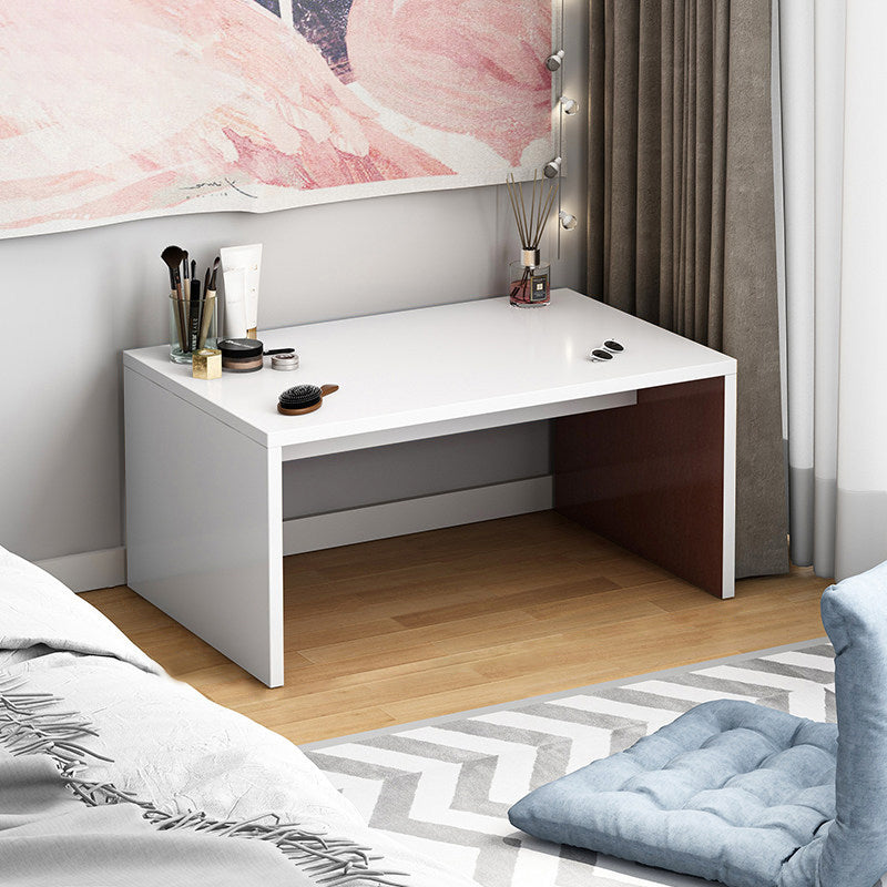 Zeitgenössischer Stil Engineered Wood Schreibtisch Rechteck Schlittenbasisschreibtisch für Home Office