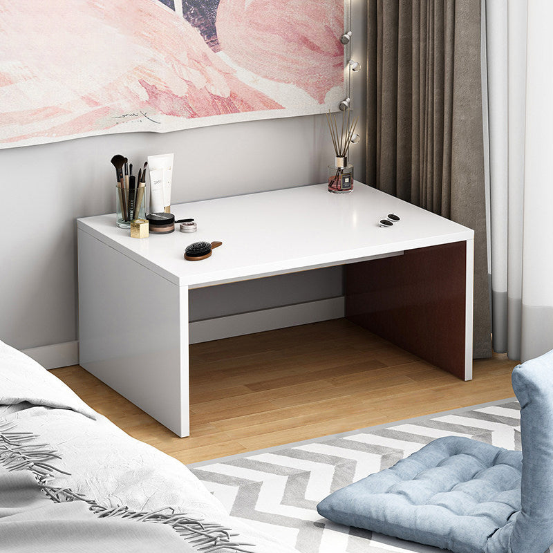 Zeitgenössischer Stil Engineered Wood Schreibtisch Rechteck Schlittenbasisschreibtisch für Home Office