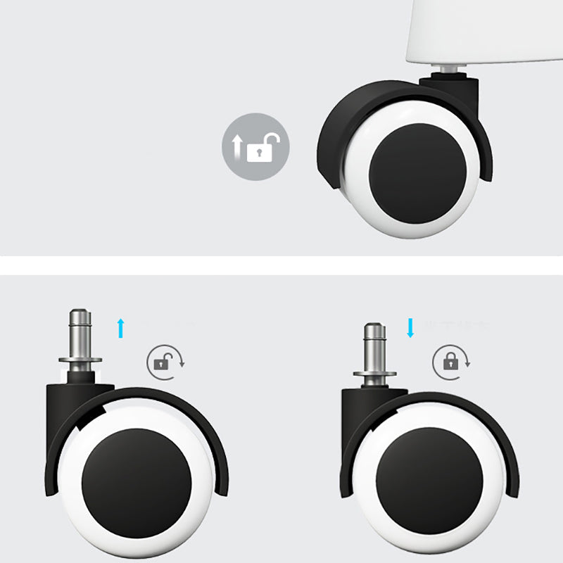 Modern Mesh Office Chair Ergonomic Padded Arms Chair with Wheels Clearhalo 'furn' 'furn_office_chair' 'Furniture' 'Office Chairs' 'Office Furniture' 'office_chair' 5179948