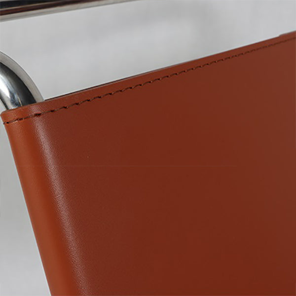 Armless Faux Leder Task Stuhl Modern Home Office Stuhl Keine Räder