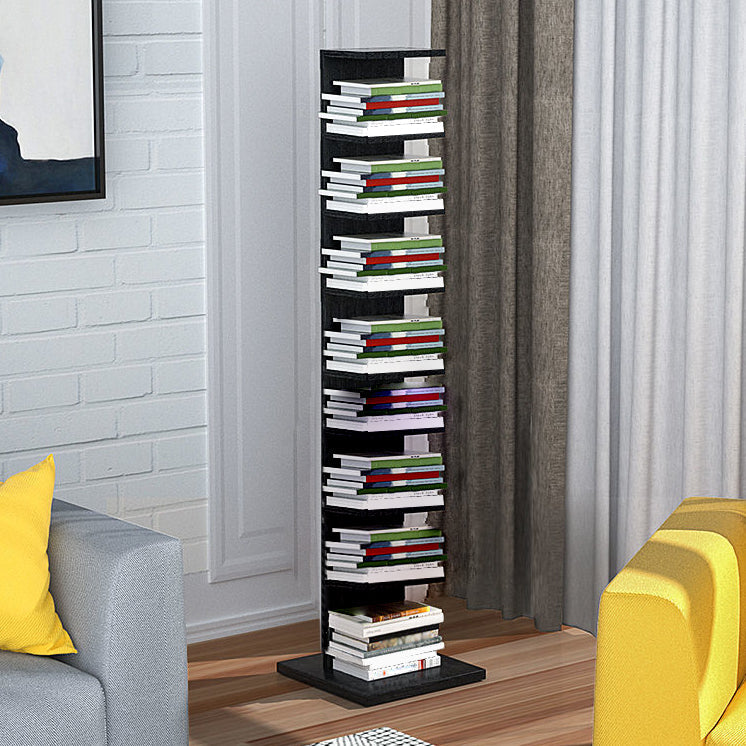 13.78"W Bookcase Contemporary Style Invisible Bookshelf for Home Office Clearhalo 'Bookcases' 'furn' 'furn_bookcases' 'Furniture' 'Office Furniture' 5180157