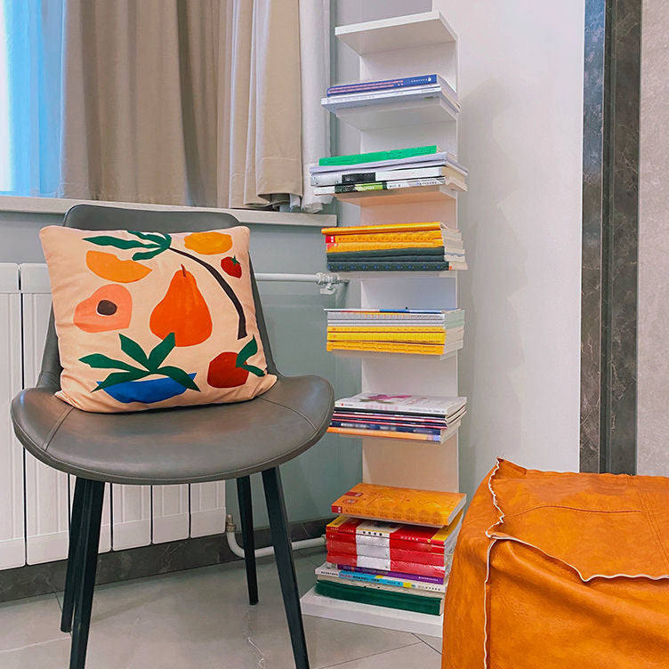 13.78"W Bookcase Contemporary Style Invisible Bookshelf for Home Office Clearhalo 'Bookcases' 'furn' 'furn_bookcases' 'Furniture' 'Office Furniture' 5180162