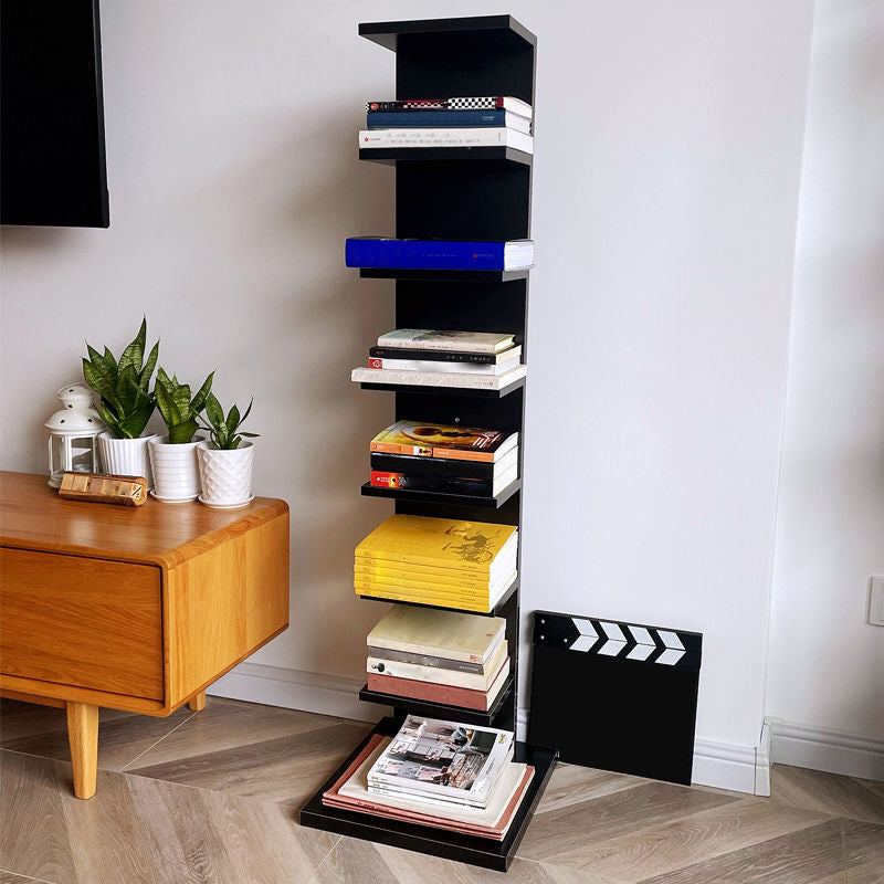 13.78"W Bookcase Contemporary Style Invisible Bookshelf for Home Office Clearhalo 'Bookcases' 'furn' 'furn_bookcases' 'Furniture' 'Office Furniture' 5180163